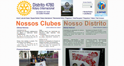 Desktop Screenshot of distrito4780.com.br